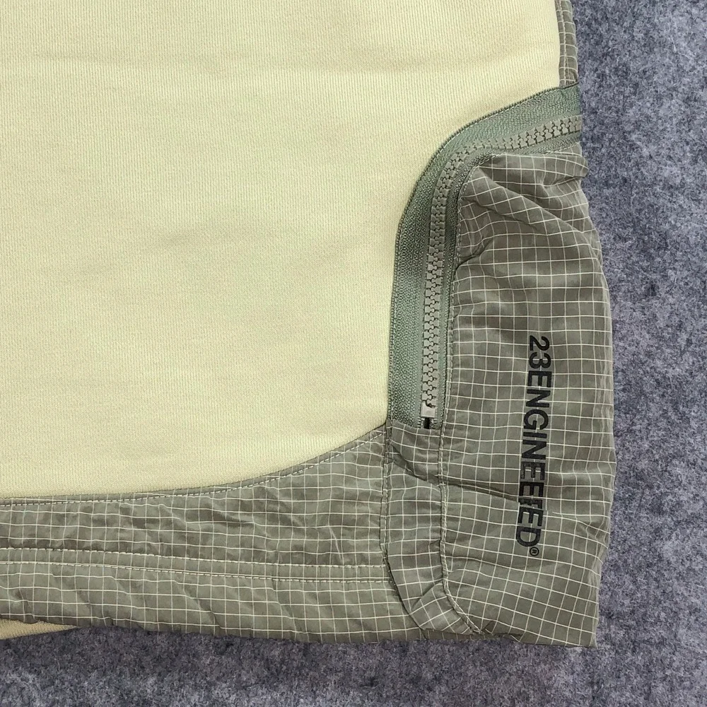 Jordan 23 ENGINEERED Mens Sweatshorts XL Yellow-Green Streetwear Basketball